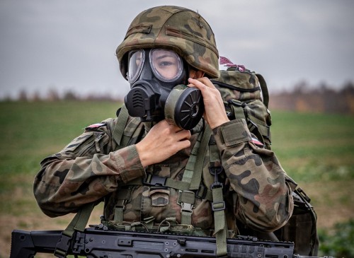 Treningi ostrzegania wojsk w kompleksie 15 Brygady Zmechanizowanej