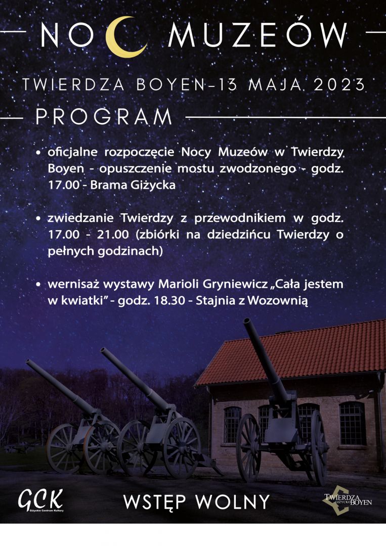 NOC MUZEÓW PLAKAT